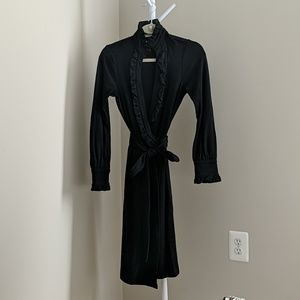 Diane Von Furstenberg Ruffle Wrap Dress
